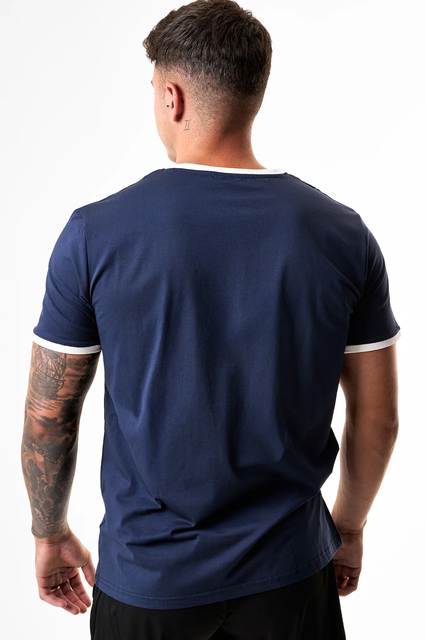 CAMISETA BÁSICA PBS - AZUL MARINO - Image 3