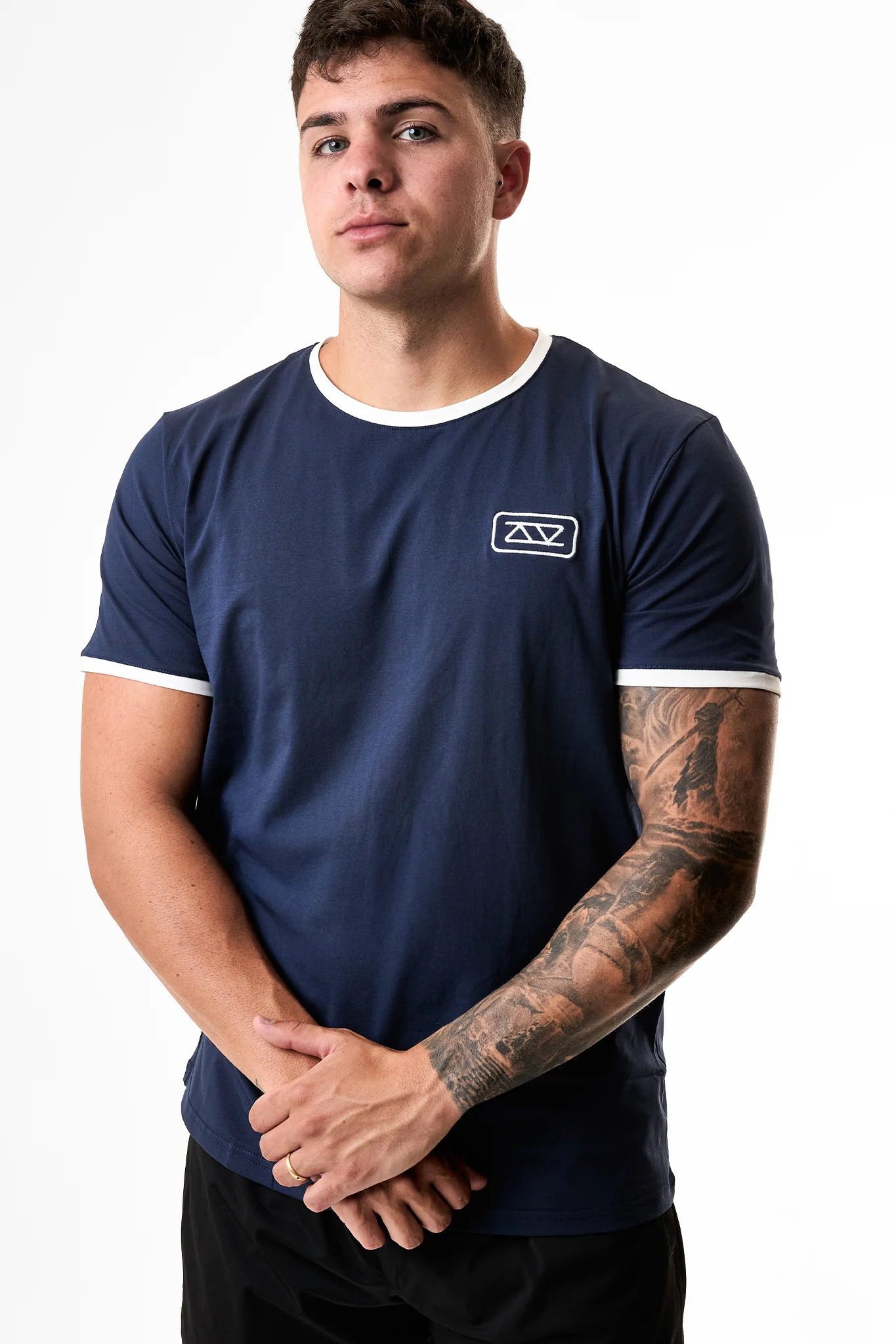 CAMISETA BÁSICA PBS - AZUL MARINO - Image 4