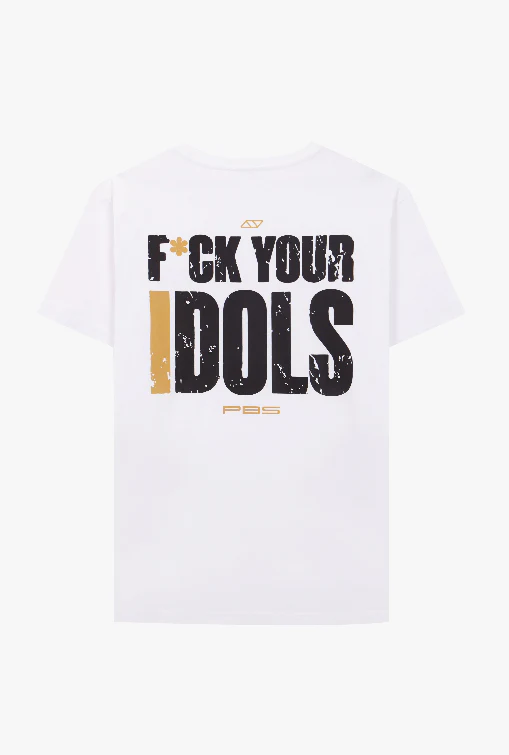 CAMISETA F*CK YOUR IDOLS 24' - BLANCO - Image 4