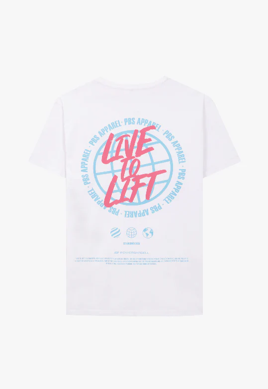 CAMISETA LIVE TO LIFT - BLANCO - Image 3