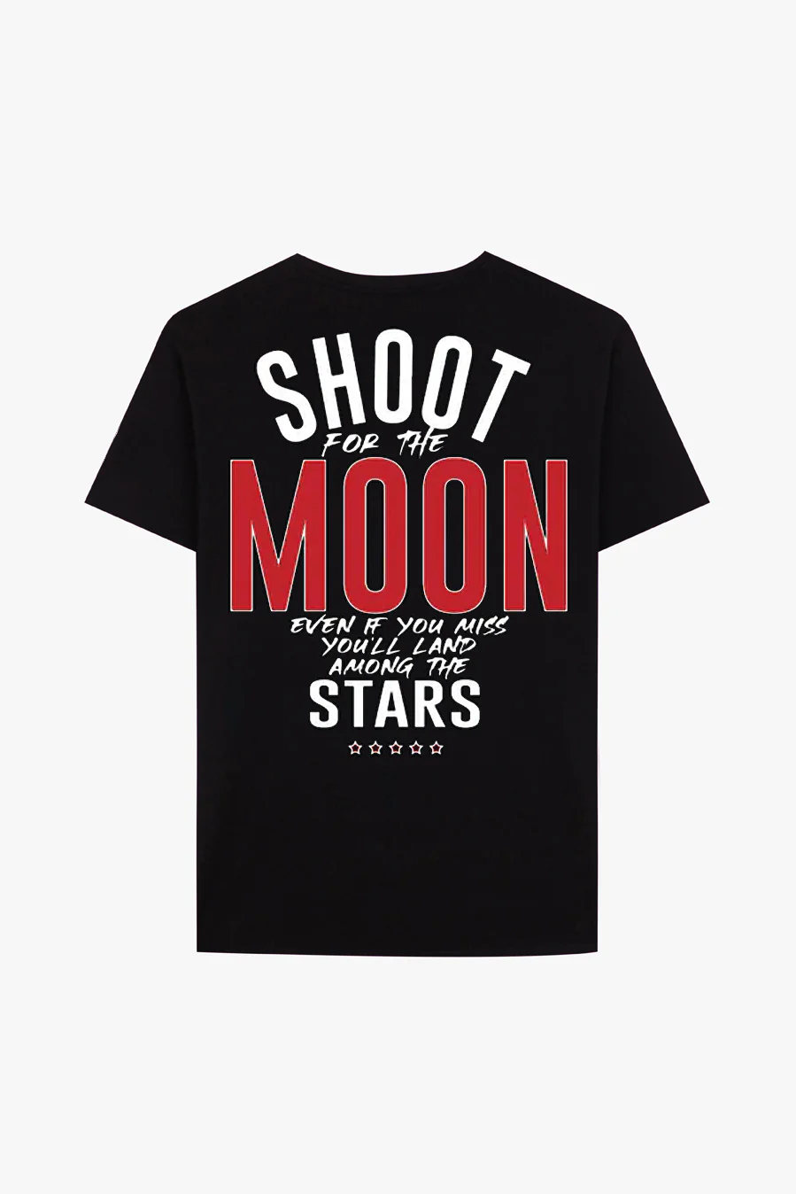 CAMISETA SHOOT FOR THE MOON - NEGRO - Image 3