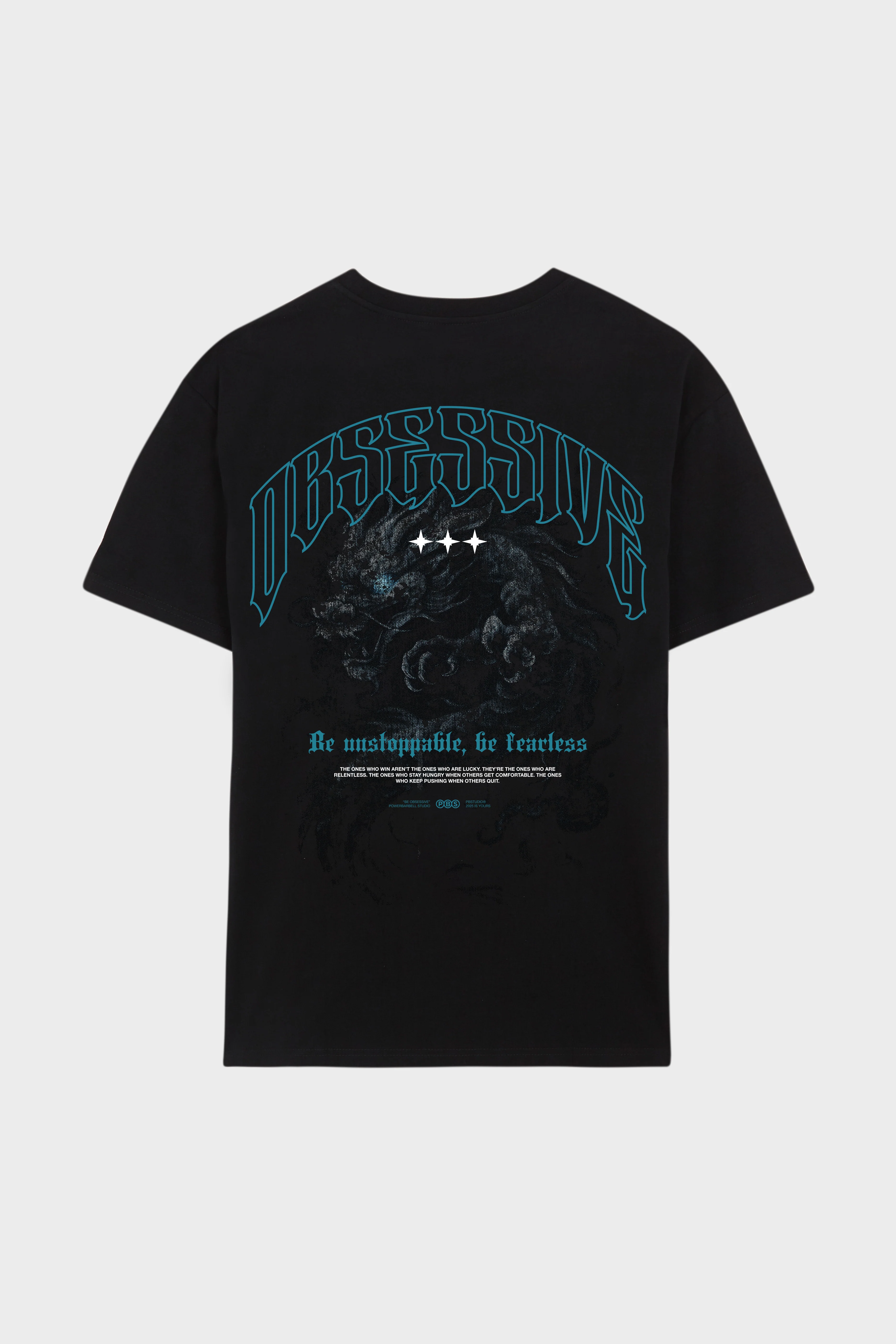 ETERNAL DRAGON OVERSIZED T-SHIRT - NEGRO - Image 4