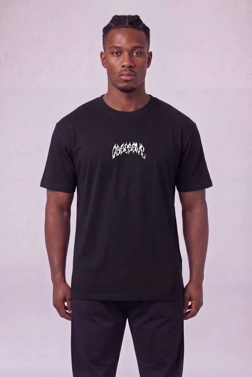 OBSESSIVE SOUL OVERSIZED T-SHIRT - NEGRO - Image 3