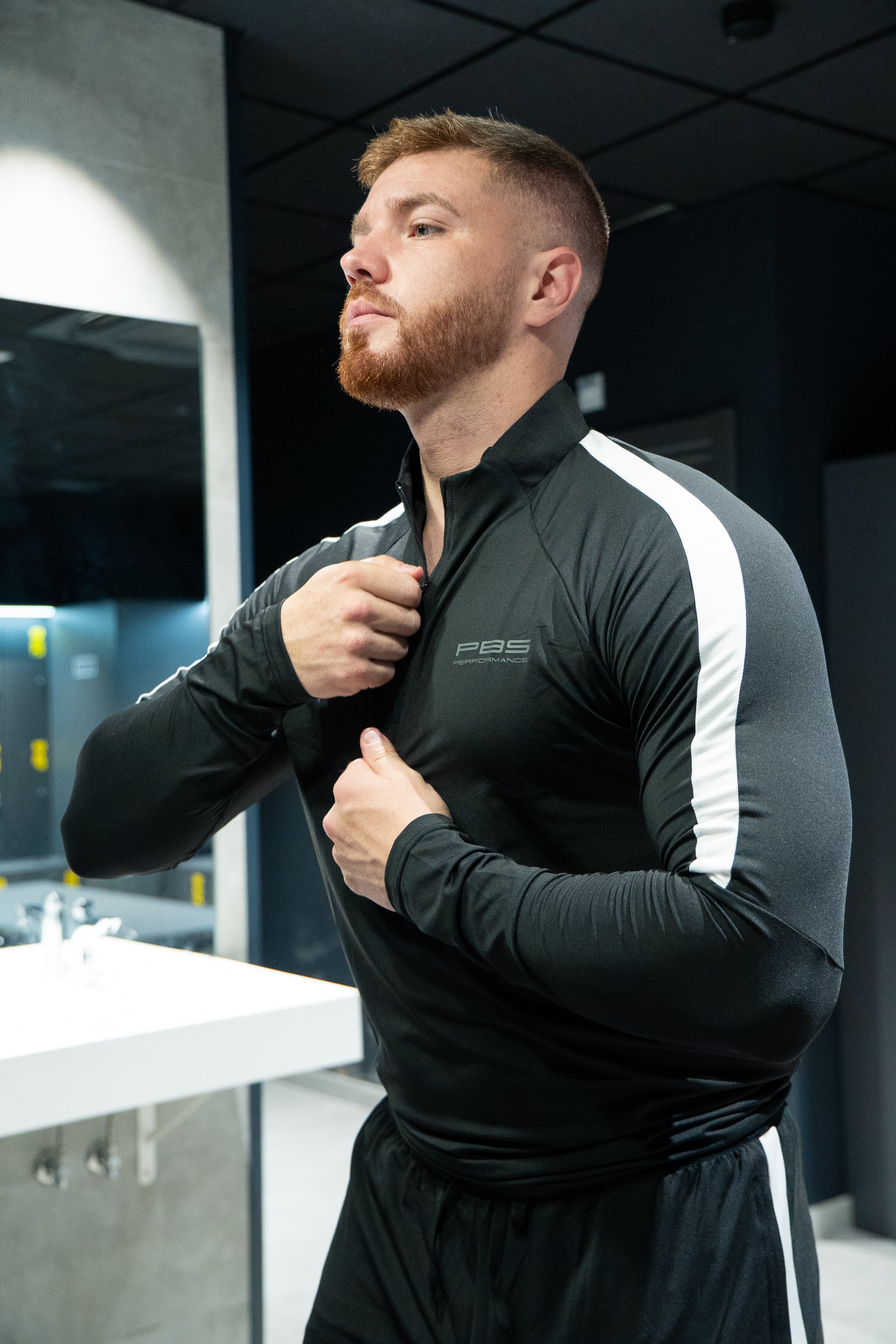 PERFORMANCE LONG TECH T-SHIRT - NEGRO/BLANCO - Image 4