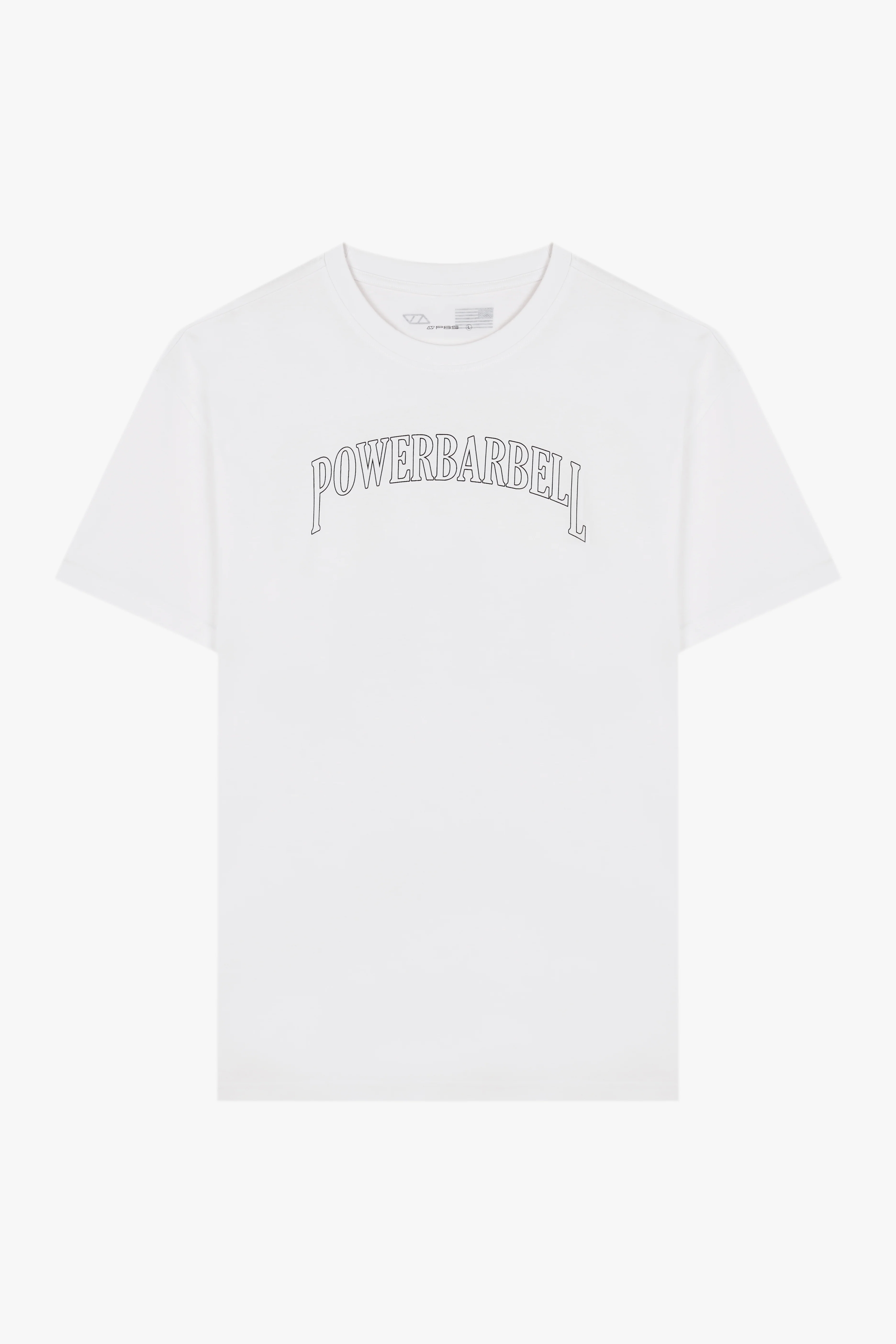 POWERBARBELL BASIC TEE - BLANCO - Image 3